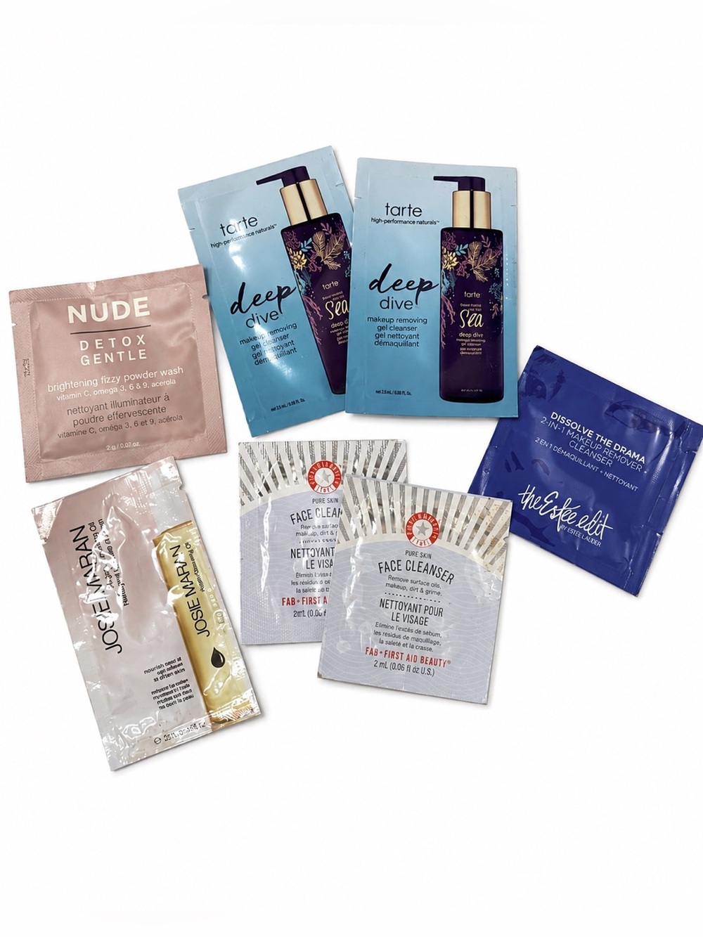 Lot of Sephora Cleanser Samples NEW